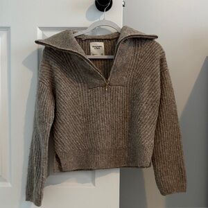 Abercrombie & Fitch Brown Sweater